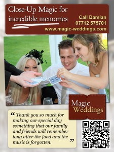 Magic-Weddings advert, Oct 2011